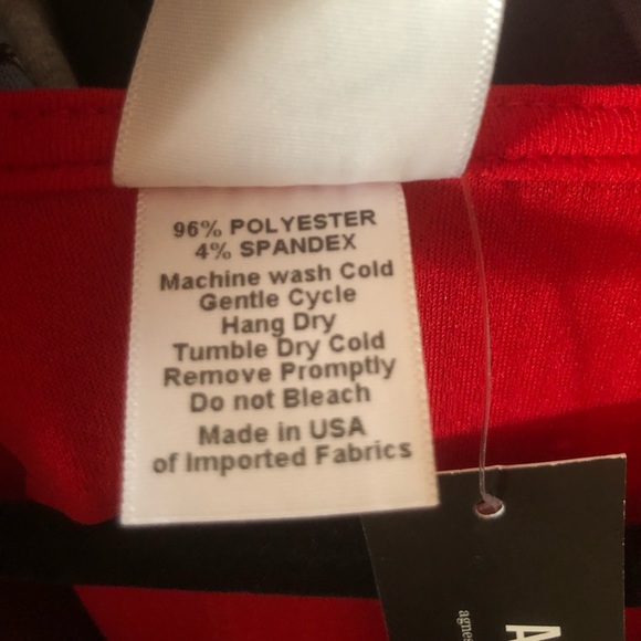 Agnes & Dora Fisher Red Dress w/ Pockets NWT XL - Picture 6 of 7